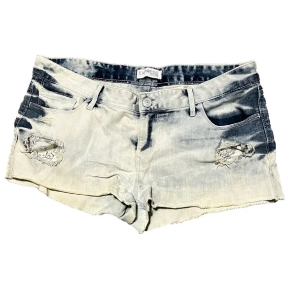 Express Jean Shorts - Picture 1 of 2